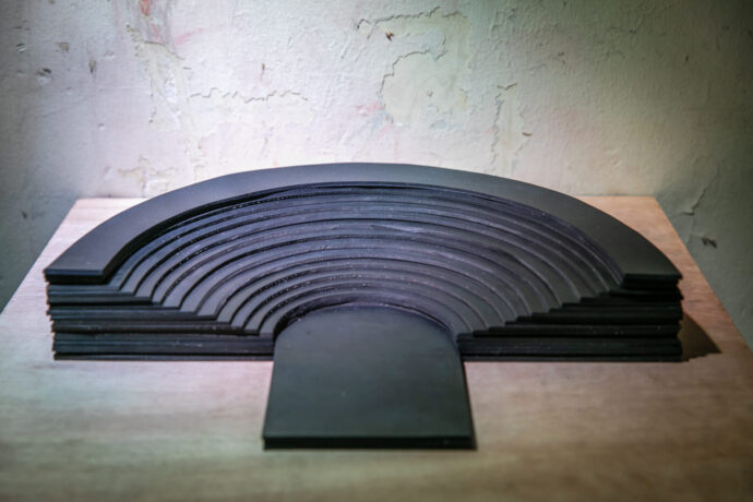  Obra(s) por Ana Mazzei.  Da atividade Manjar: Beleza e Devastação ou Eterno Retorno. 