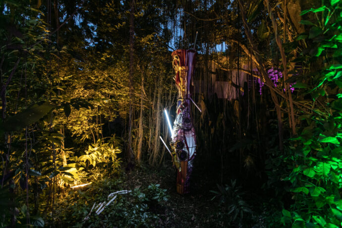  Obra(s) por Carlos Vergara.  Da atividade Baile da Aurora Sincera. 