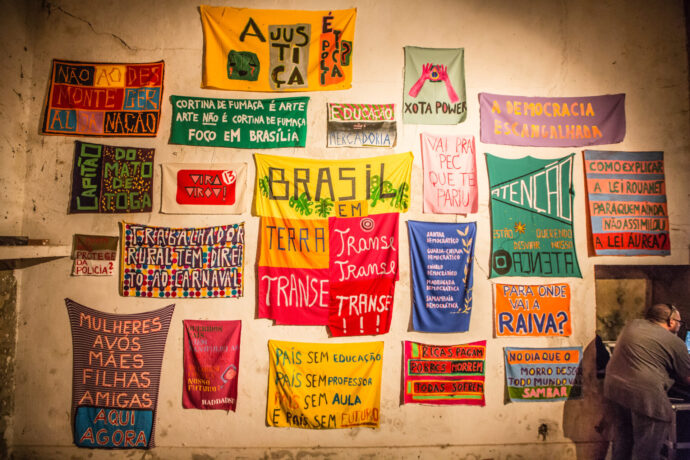  Obra(s) por #CóleraAlegria.  Da atividade Manjar: Somos Muitxs. 