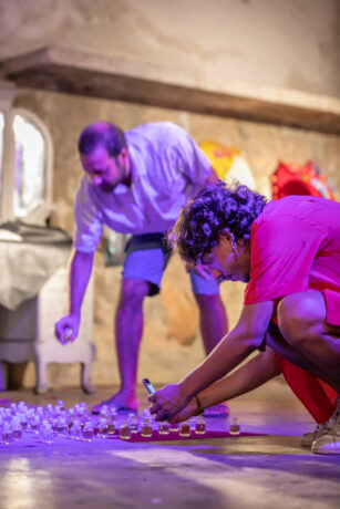  Da atividade Baile da Aurora Sincera. 