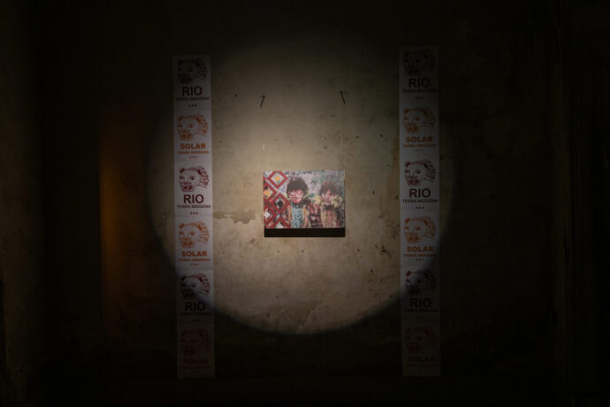  Obra(s) por Denilson Baniwa.  Da atividade Manjar: Ontem Hoje Agora. 