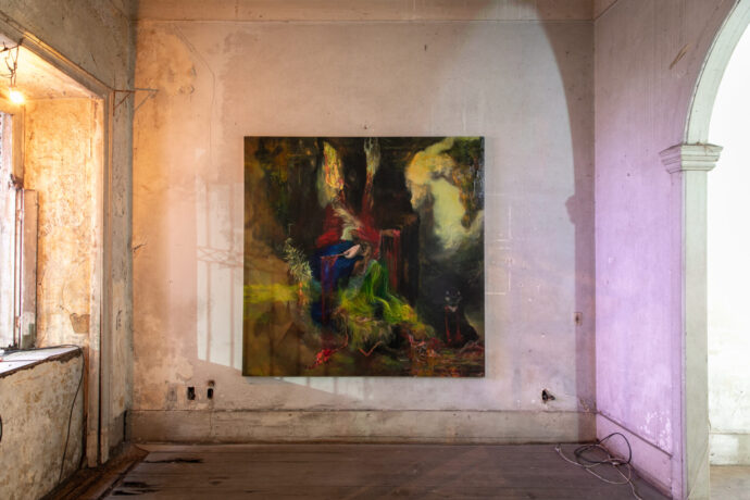  Obra(s) por Fernando Lindote.  Da atividade Manjar: Beleza e Devastação ou Eterno Retorno. 