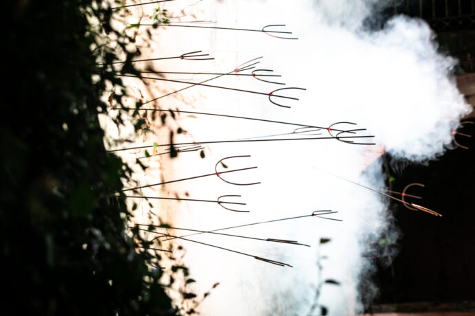  Obra(s) por Ismael David.  Da atividade Manjar: Beleza e Devastação ou Eterno Retorno. 