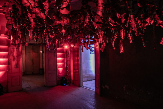  Obra(s) por Nathalie Nery.  Da atividade Baile da Aurora Sincera. 