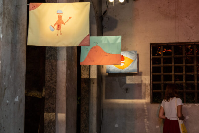  Obra(s) por Juca Fiis.  Da atividade Manjar: Ontem Hoje Agora. 