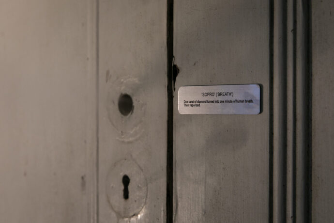  Obra(s) por Romain Dumesnil.  Da atividade Manjar: Beleza e Devastação ou Eterno Retorno. 