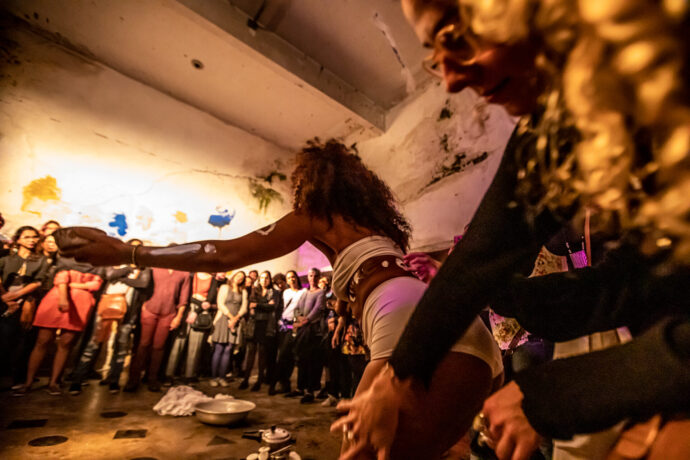  Obra(s) por Tatiana Henrique.  Da atividade Manjar: Para Habitar Liberdades. 