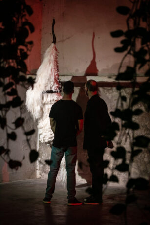  Obra(s) por Zé Carlos Garcia.  Da atividade Manjar: Beleza e Devastação ou Eterno Retorno. 