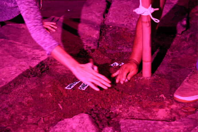  Obra(s) por Ato Cívico.  Da atividade Manjar: Re-Conhecimento. 