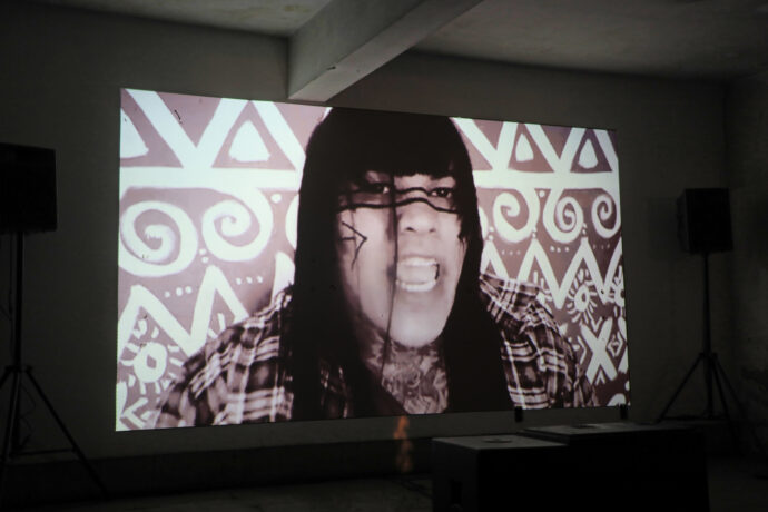  Obra(s) por Katú Mirim.  Da atividade Manjar: Re-Conhecimento. 