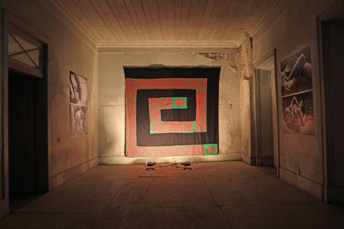  Obra(s) por MAHKU (Movimento dos Artistas Huni Kuin).  Da atividade Manjar: Re-Conhecimento. 