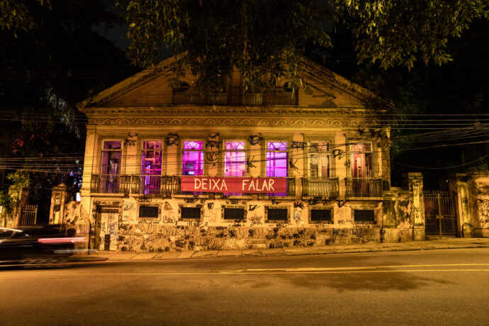  Obra(s) por André Vargas.  Da atividade Baile da Aurora Sincera II. 