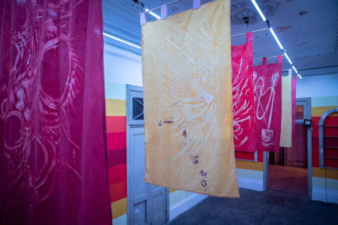  Obra(s) por Daniel Lie.  Da atividade Baile da Aurora Sincera II. 