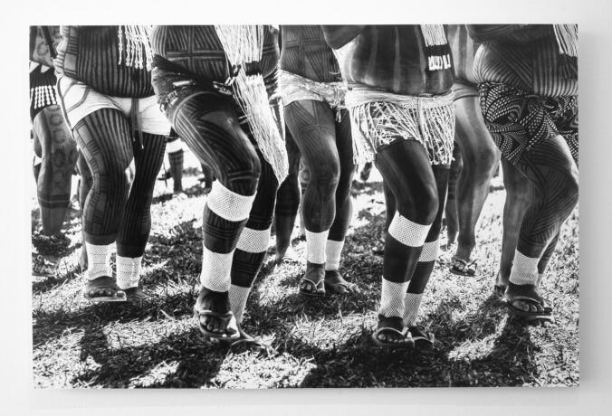  Obra(s) por Edgar Kanaykõ Xakriabá.  Da atividade AFLUENTE [ArtRio]. 