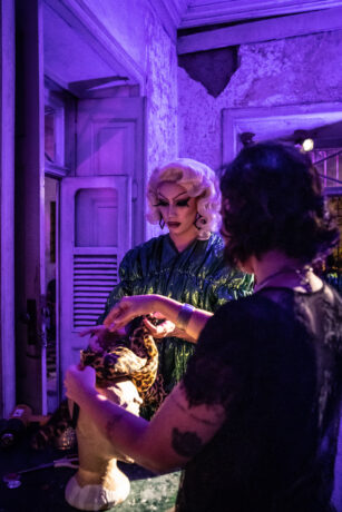  Obra(s) por Miranda Lebrão.  Da atividade Baile da Aurora Sincera II. 