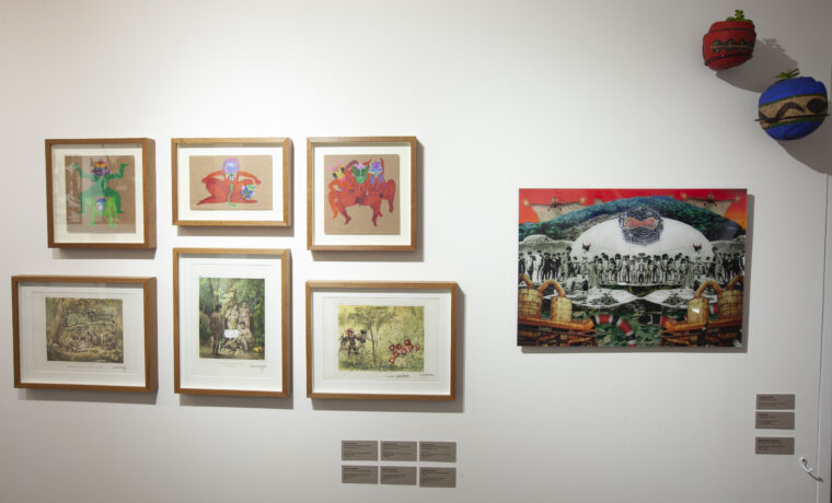  Obra(s) por Sophia Pinheiro, Moara Tupinambá, Kandú Puri, Denilson Baniwa.  Da atividade AFLUENTE [ArtRio]. 