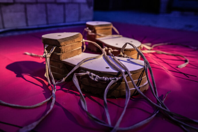  Obra(s) por Vinícius Pinto Rosa.  Da atividade Baile da Aurora Sincera II. 