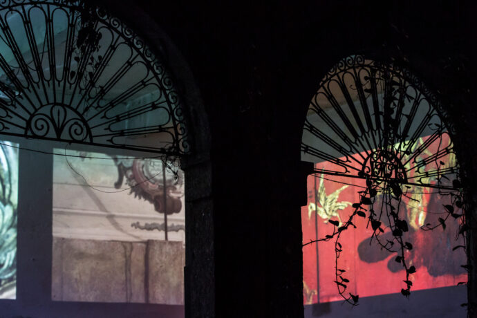  Obra(s) por Adriana Varejão.  Da atividade Manjar 02 anos: Adriana Varejão, Bayard Tonelli, Thiago Martins de Melo, TintaPreta. 