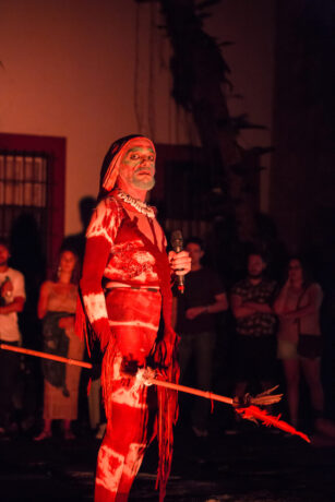  Obra(s) por Bayard Tonelli.  Da atividade Manjar 02 anos: Adriana Varejão, Bayard Tonelli, Thiago Martins de Melo, TintaPreta. 