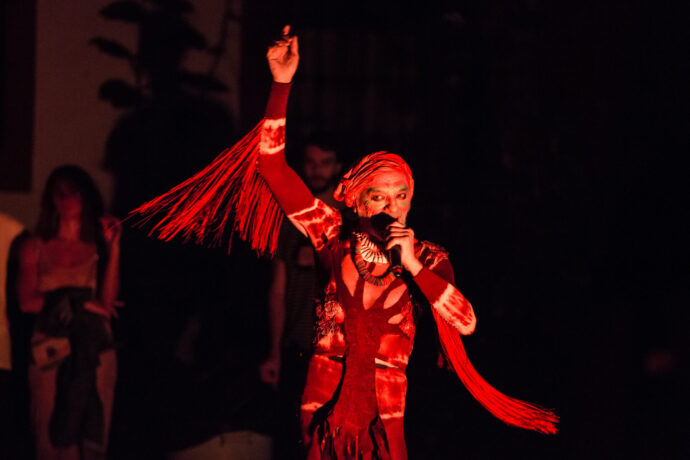  Obra(s) por Bayard Tonelli.  Da atividade Manjar 02 anos: Adriana Varejão, Bayard Tonelli, Thiago Martins de Melo, TintaPreta. 