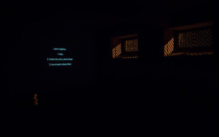  Obra(s) por Carlos Motta.  Da atividade Manjar: Carlos Martiel, Carlos Motta, Jaime Lauriano. 