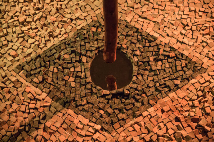  Obra(s) por Jaime Lauriano.  Da atividade Manjar: Carlos Martiel, Carlos Motta, Jaime Lauriano. 