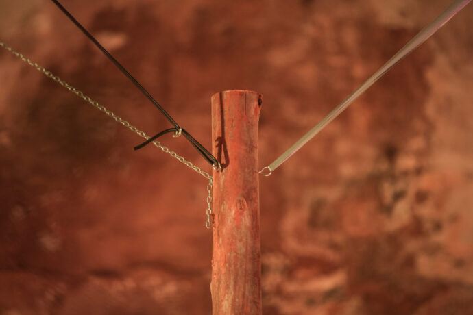  Obra(s) por Jaime Lauriano.  Da atividade Manjar: Carlos Martiel, Carlos Motta, Jaime Lauriano. 