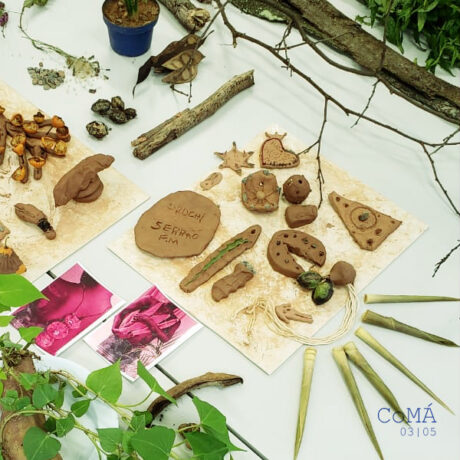  Obra(s) por Joseane Jorge.  Da atividade Para Nossos Vizinhos de Sonhos. 