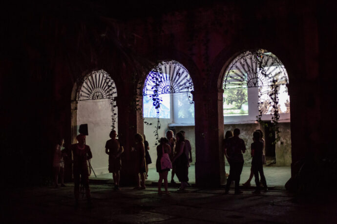  Da atividade Manjar 02 anos: Adriana Varejão, Bayard Tonelli, Thiago Martins de Melo, TintaPreta. 