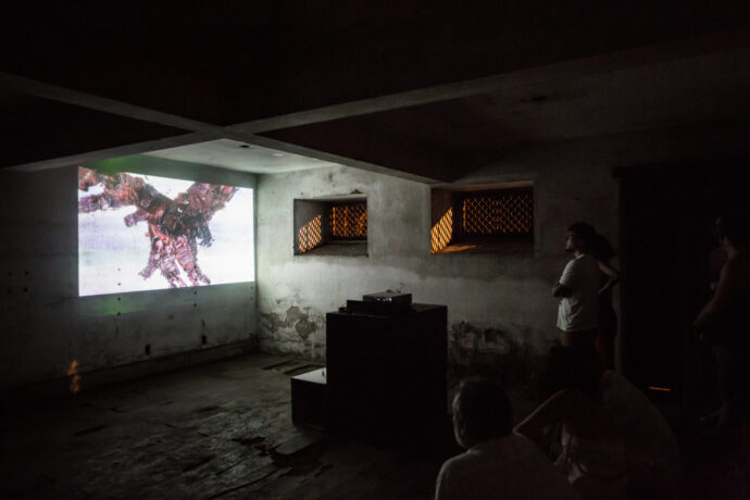  Obra(s) por Thiago Martins De Melo.  Da atividade Manjar 02 anos: Adriana Varejão, Bayard Tonelli, Thiago Martins de Melo, TintaPreta. 