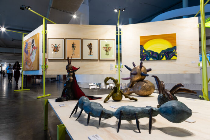  Da atividade AFLUENTE - SP Arte 2023. 