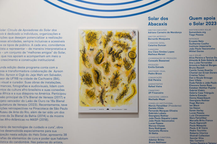  Da atividade Halo Solar - Art Rio 2023. 