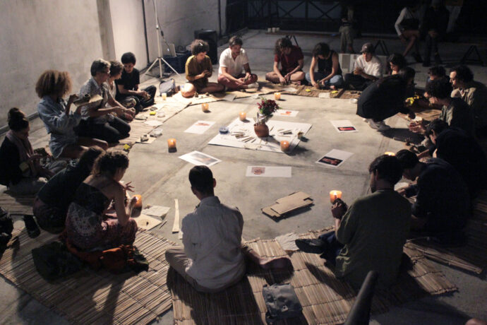  Da atividade Seminário Natureza & Desejo 2023. 